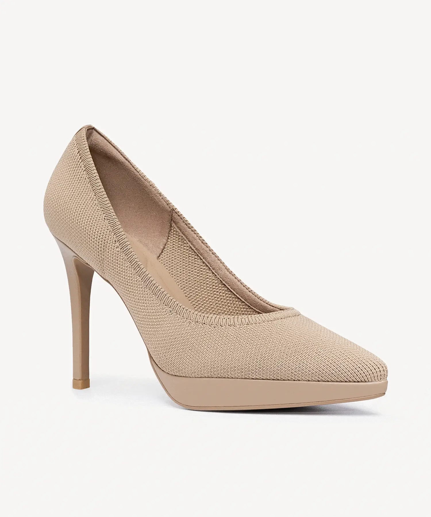 StyleFlex Pointed Toe Heeled Platform Pump - 2X Wide - Image 15