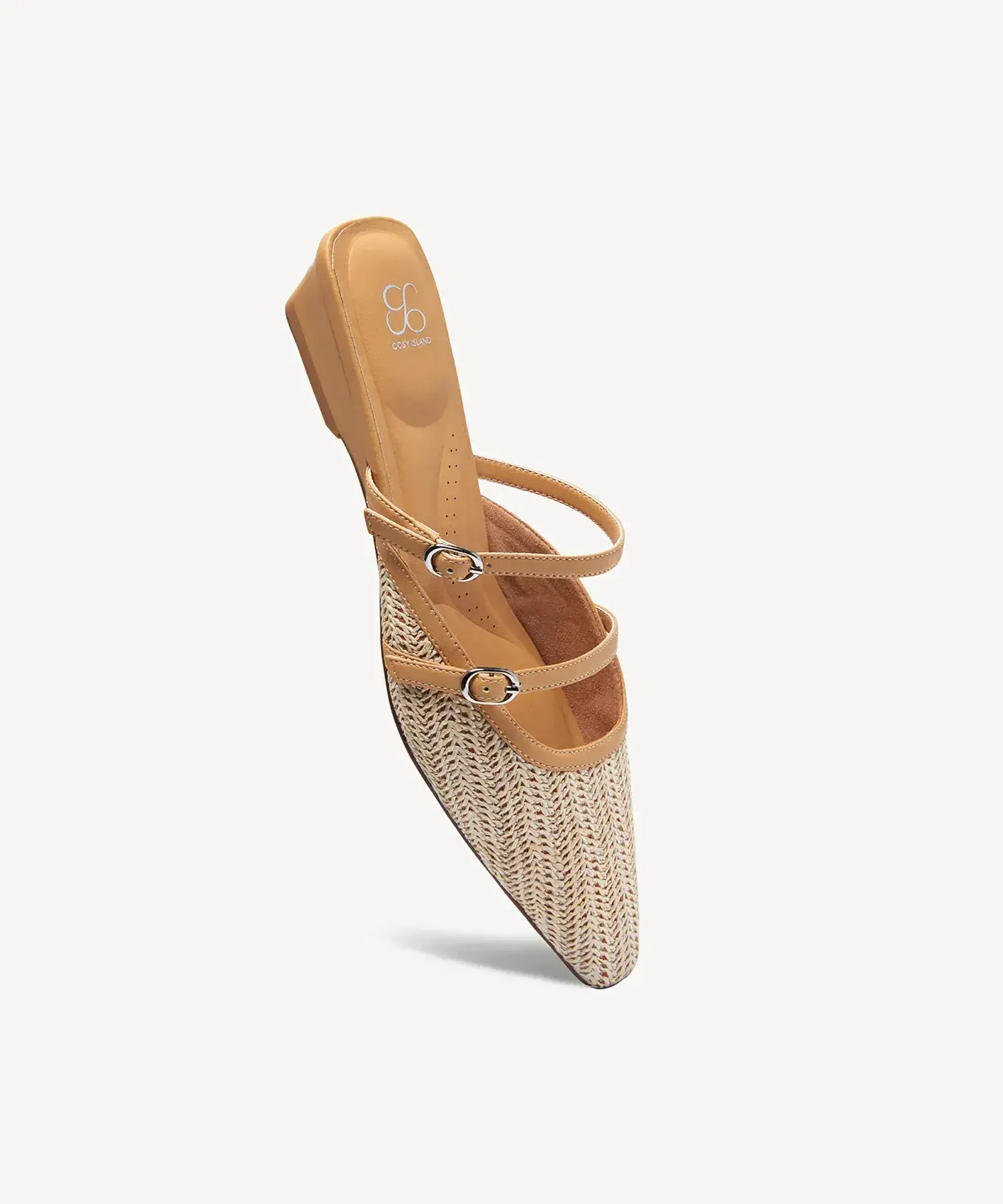 SunCoast Tapered Square Toe Flat Mule - Image 3