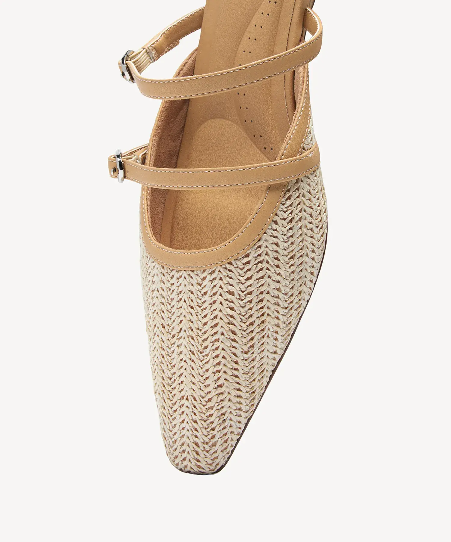 SunCoast Tapered Square Toe Flat Mule - Image 4