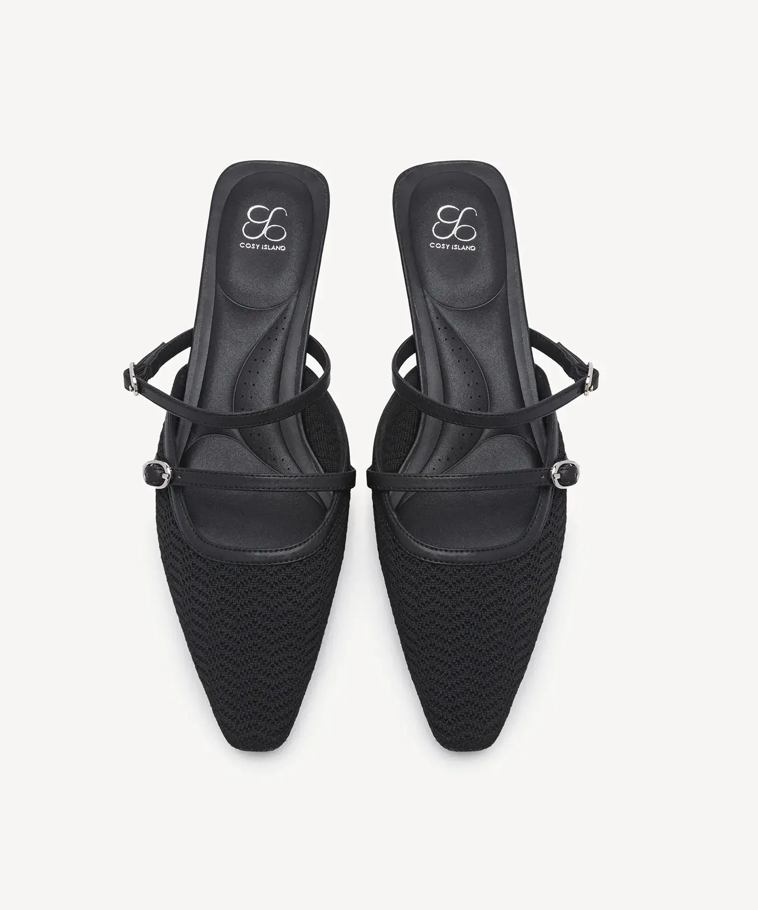 SunCoast Tapered Square Toe Flat Mule - Image 8