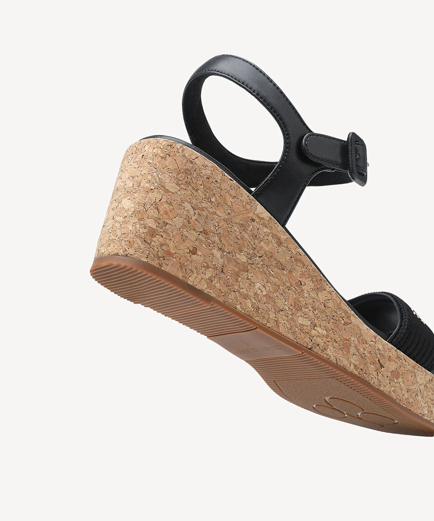 TerraLoft Square Toe Wedge Sandal - Image 11
