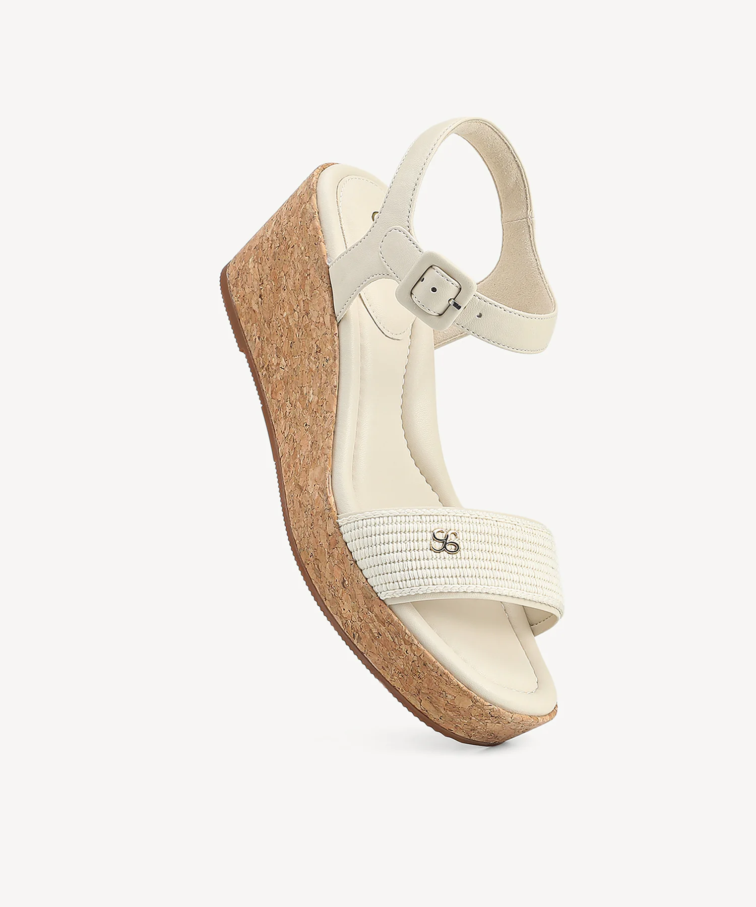 TerraLoft Square Toe Wedge Sandal - Image 3