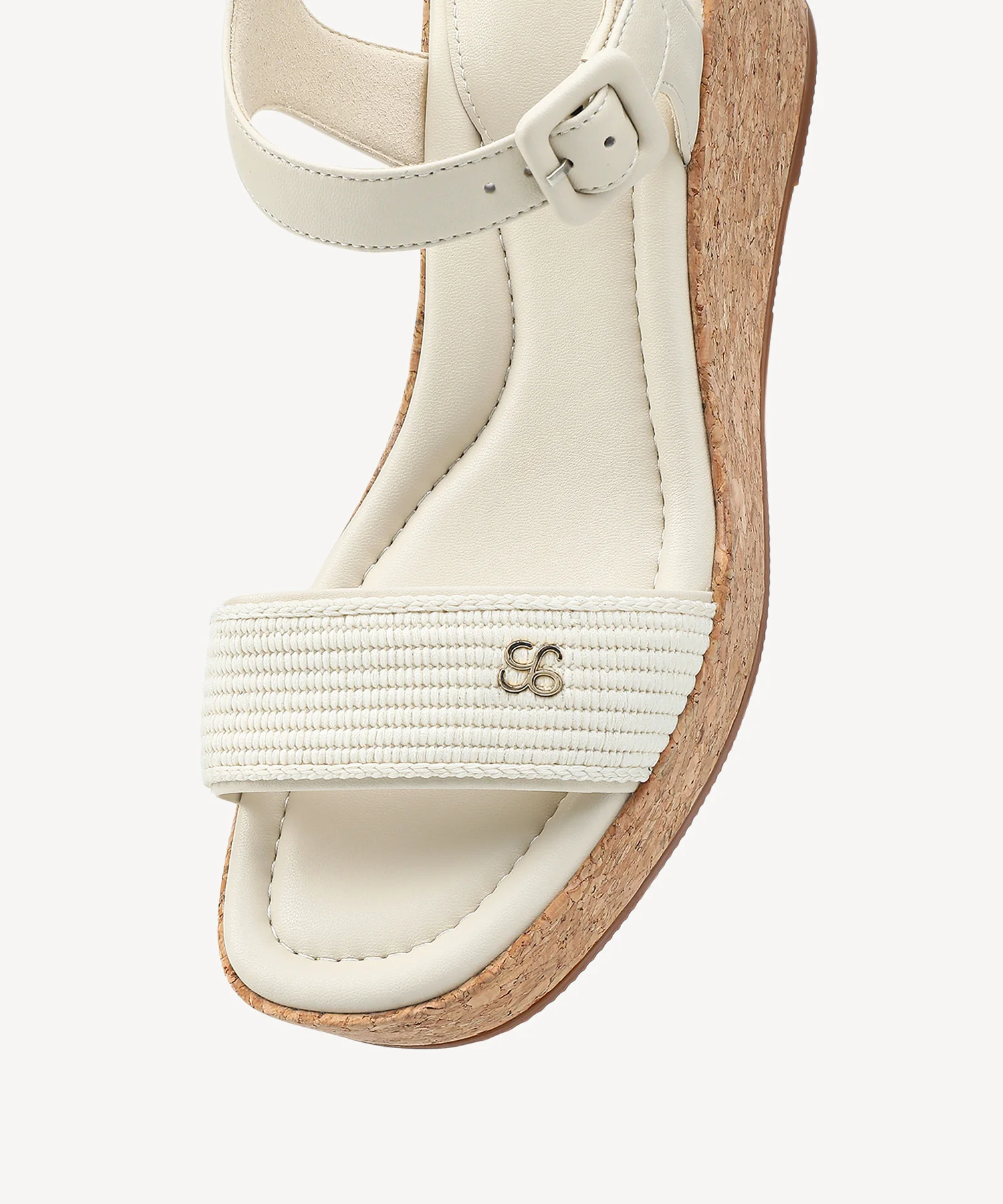 TerraLoft Square Toe Wedge Sandal - Image 4