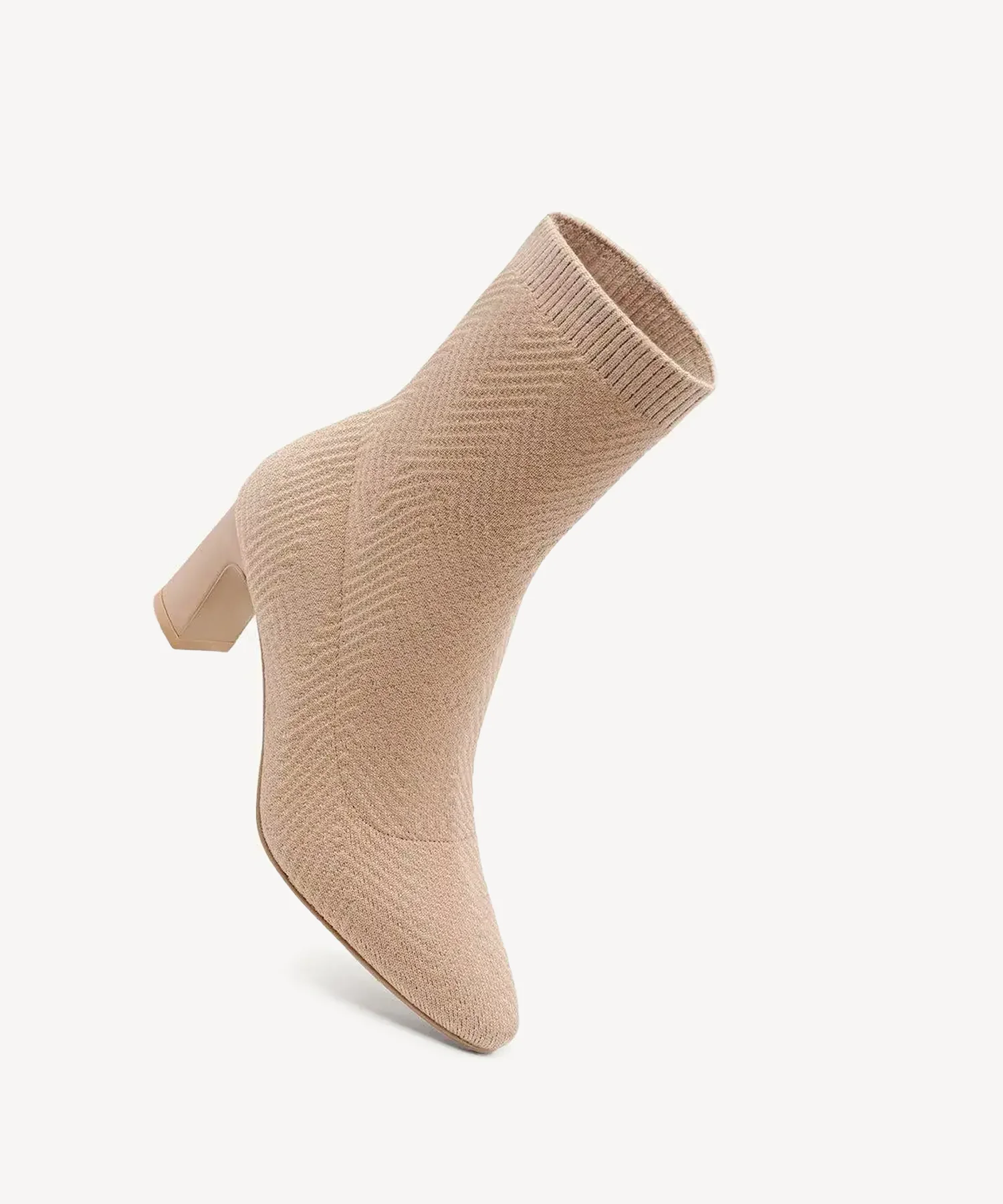 ThermoGrace Pointed Toe Block Heeled Ankle Boot - Image 15
