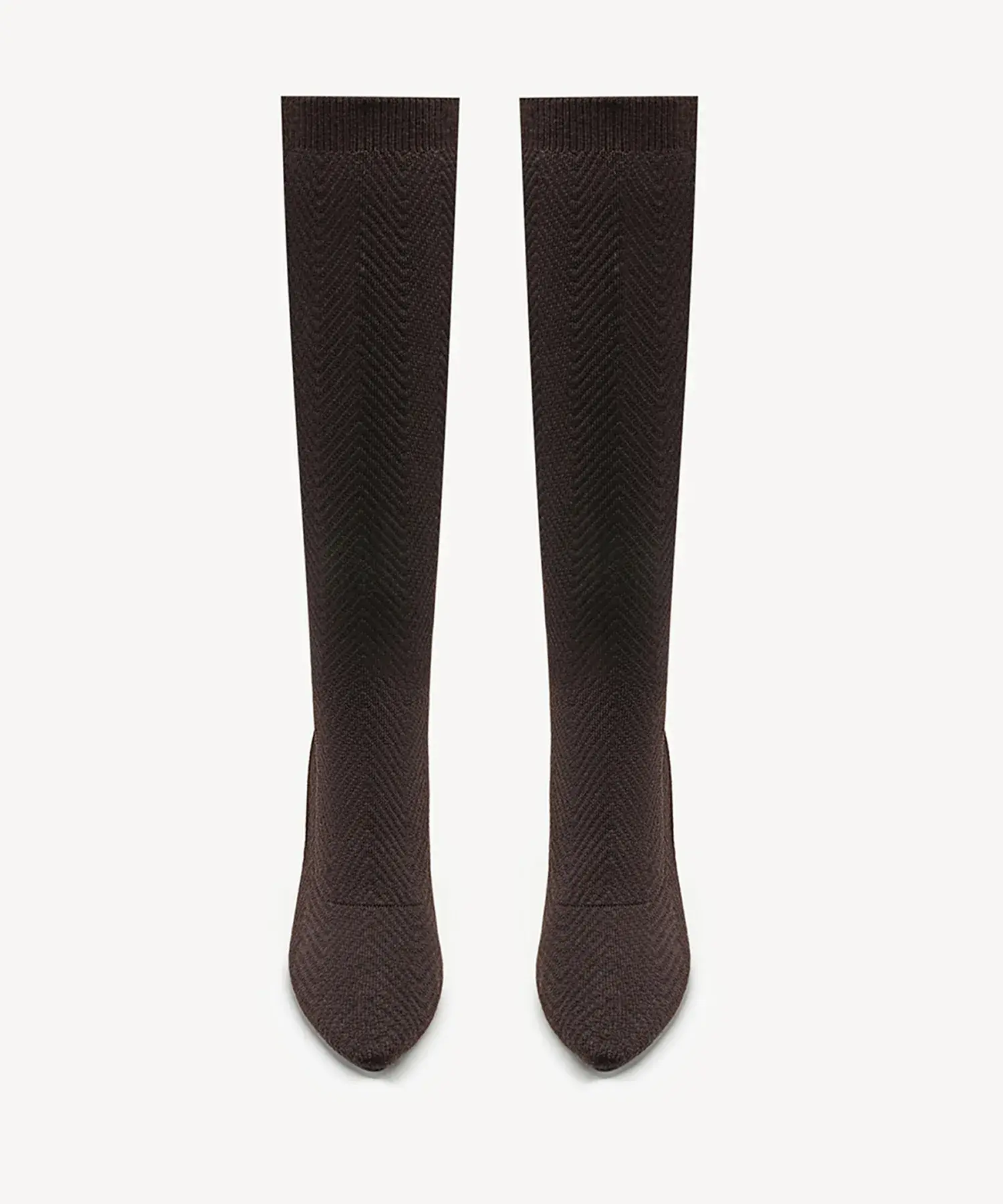 ThermoGrace Pointed Toe Block Heeled High Boot - Image 14