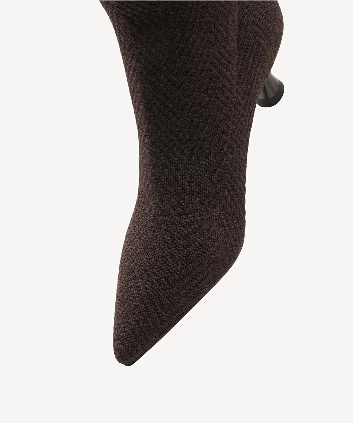 ThermoGrace Pointed Toe Heeled High Boot - Image 10