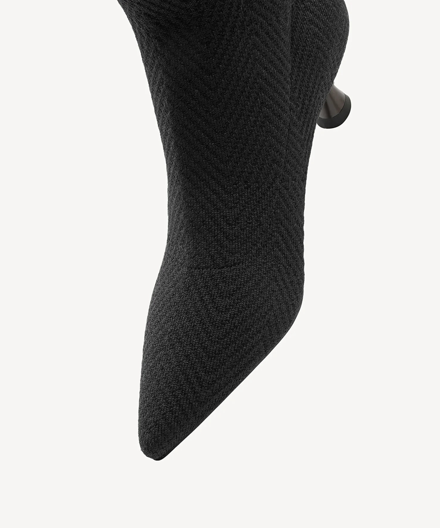 ThermoGrace Pointed Toe Heeled High Boot - Image 4