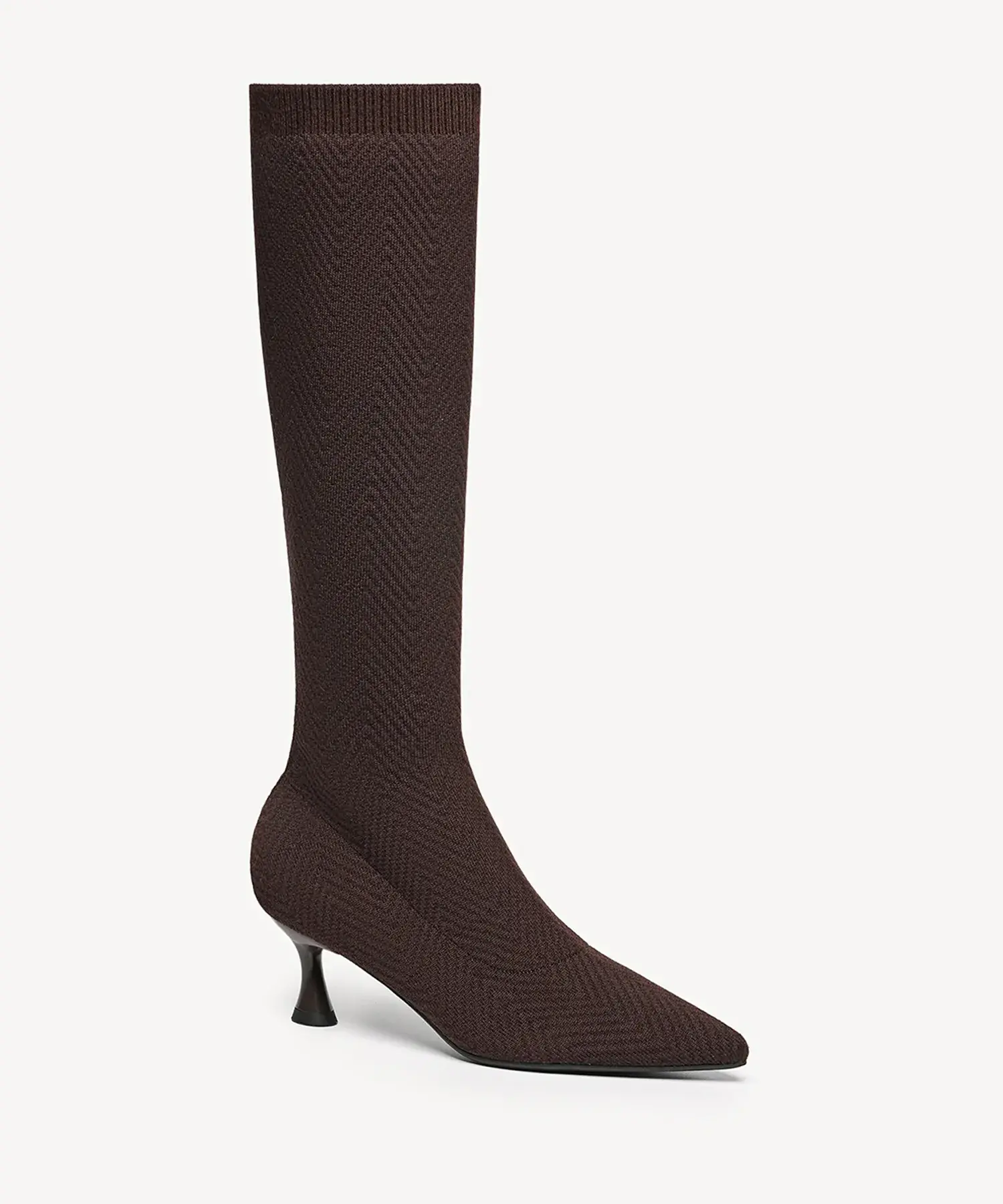 ThermoGrace Pointed Toe Heeled High Boot - Image 7