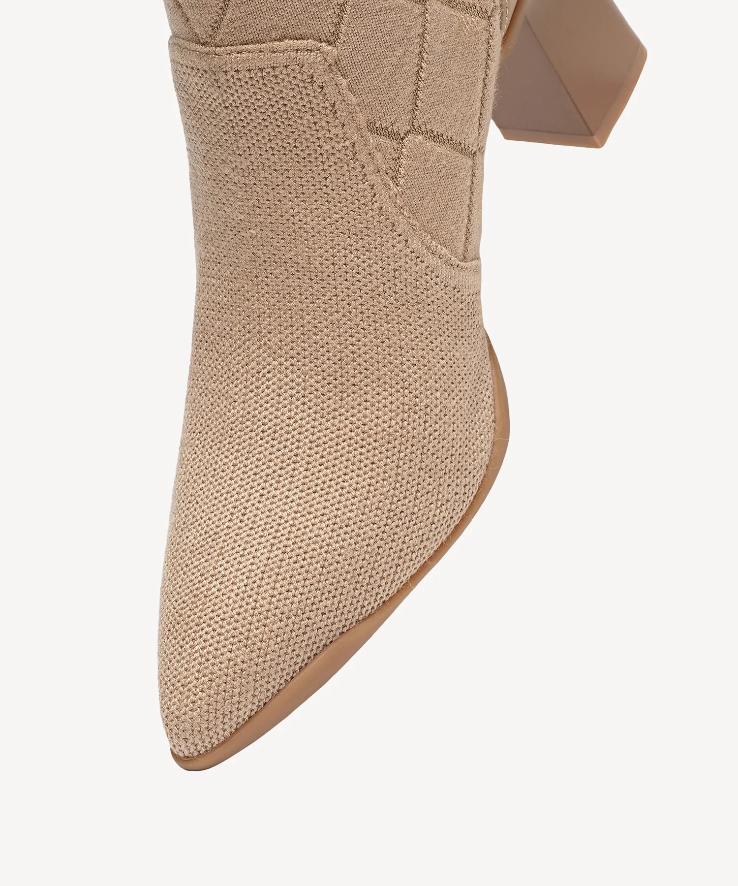 UrbanEase Pointed Toe Block Heel Ankle Boot - Image 16