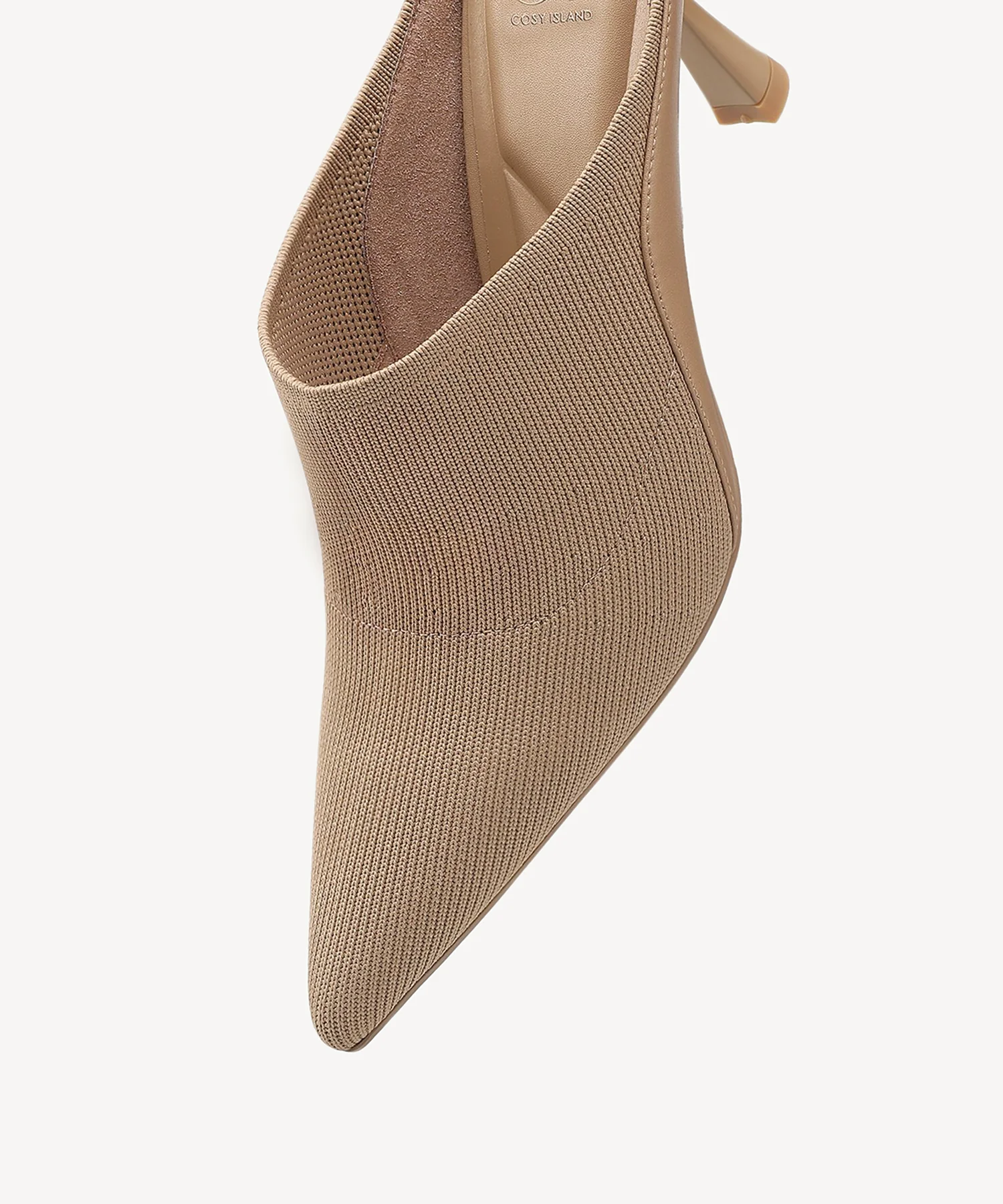 UrbanFlow Pointed Toe Heeled Mule - Image 4