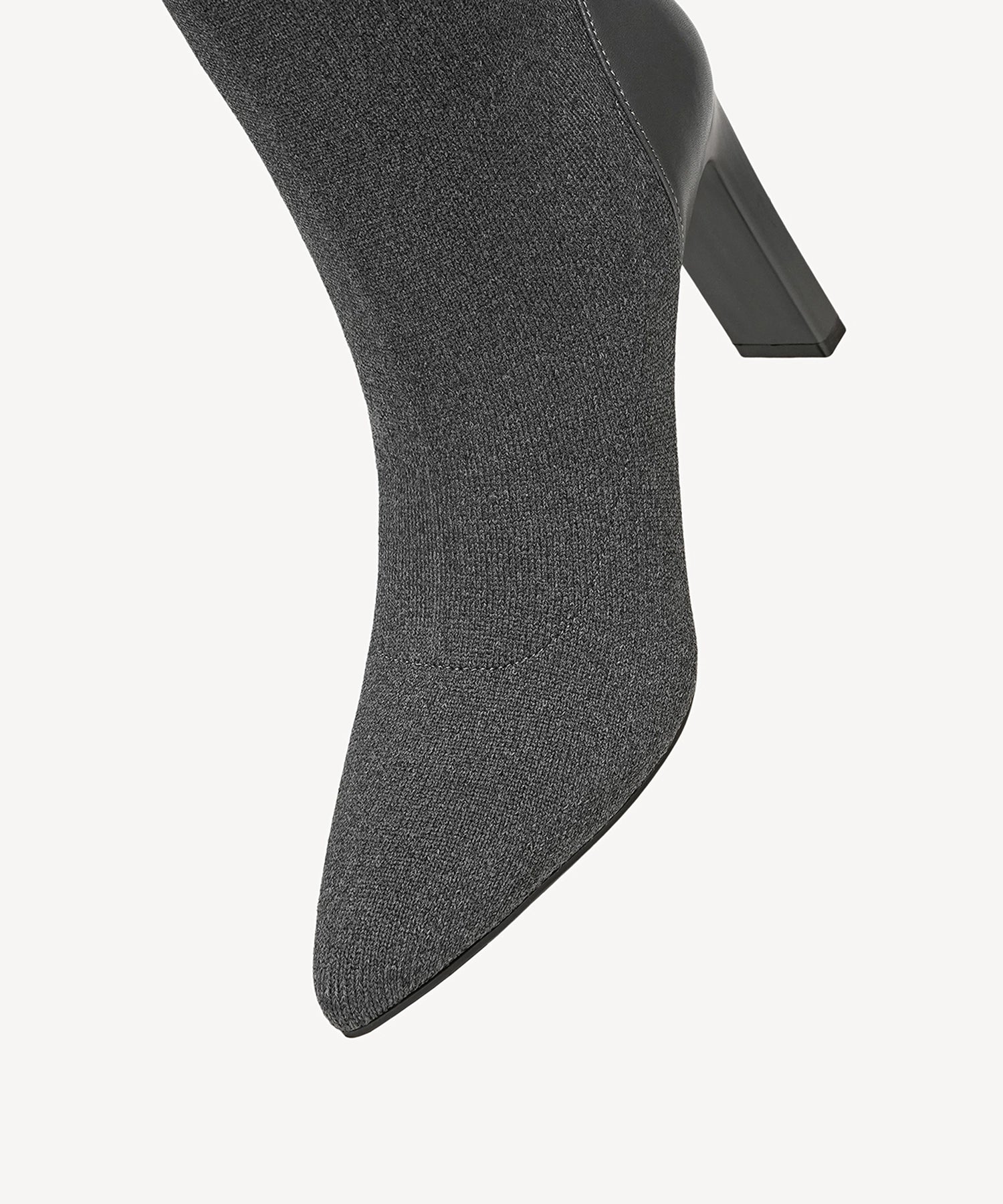 VersaStyle Pointed Toe Block Heel Over-the-Knee Boot - Image 4