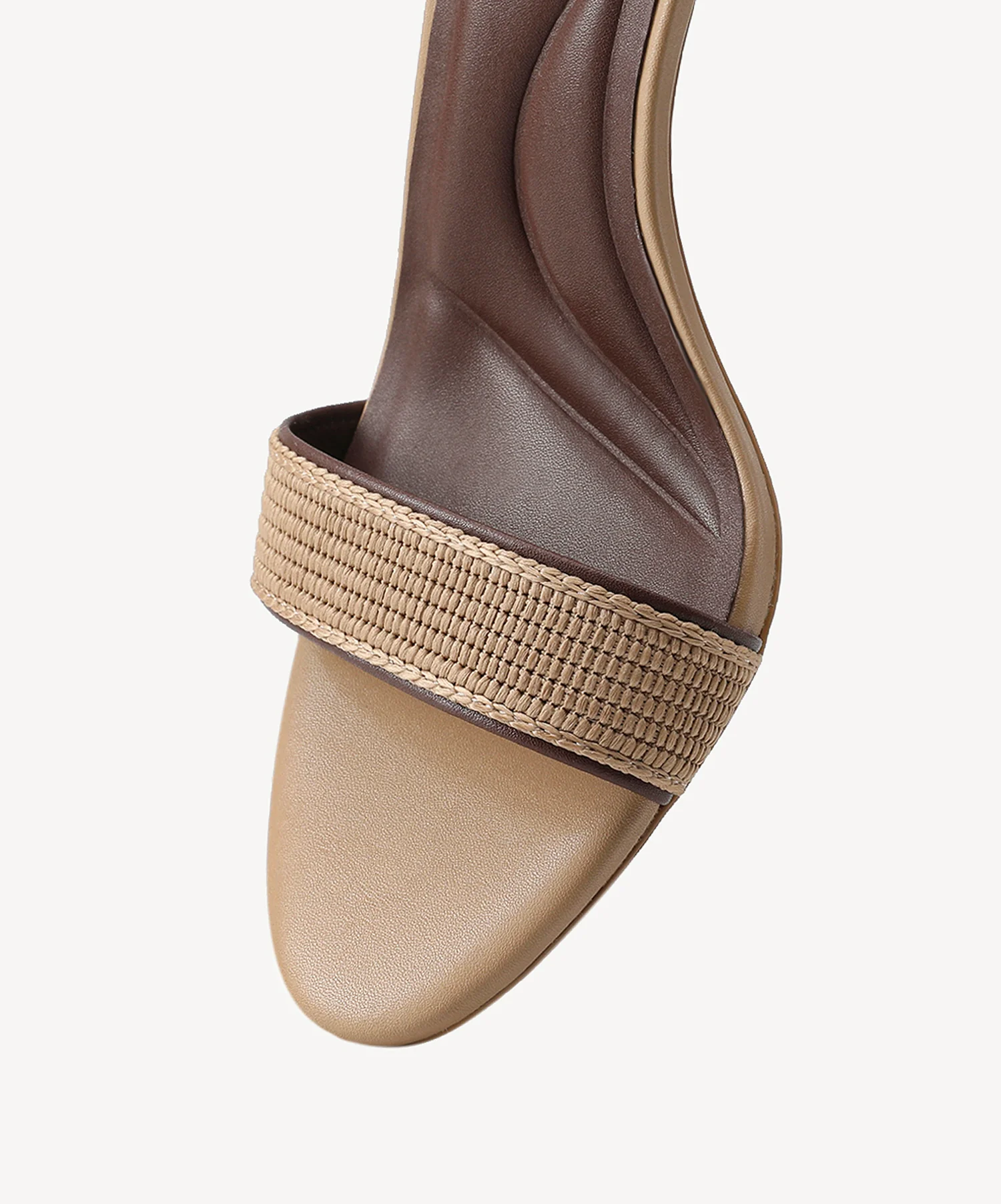 VibeStrap Single-Band Round Toe Heeled Sandal - Image 10