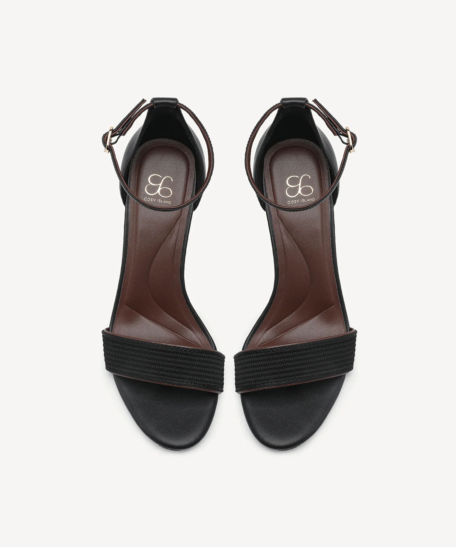 VibeStrap Single-Band Round Toe Heeled Sandal - Image 14