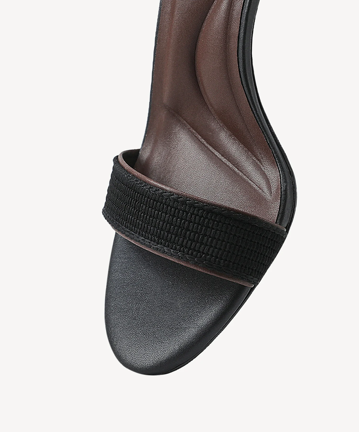 VibeStrap Single-Band Round Toe Heeled Sandal - Image 16