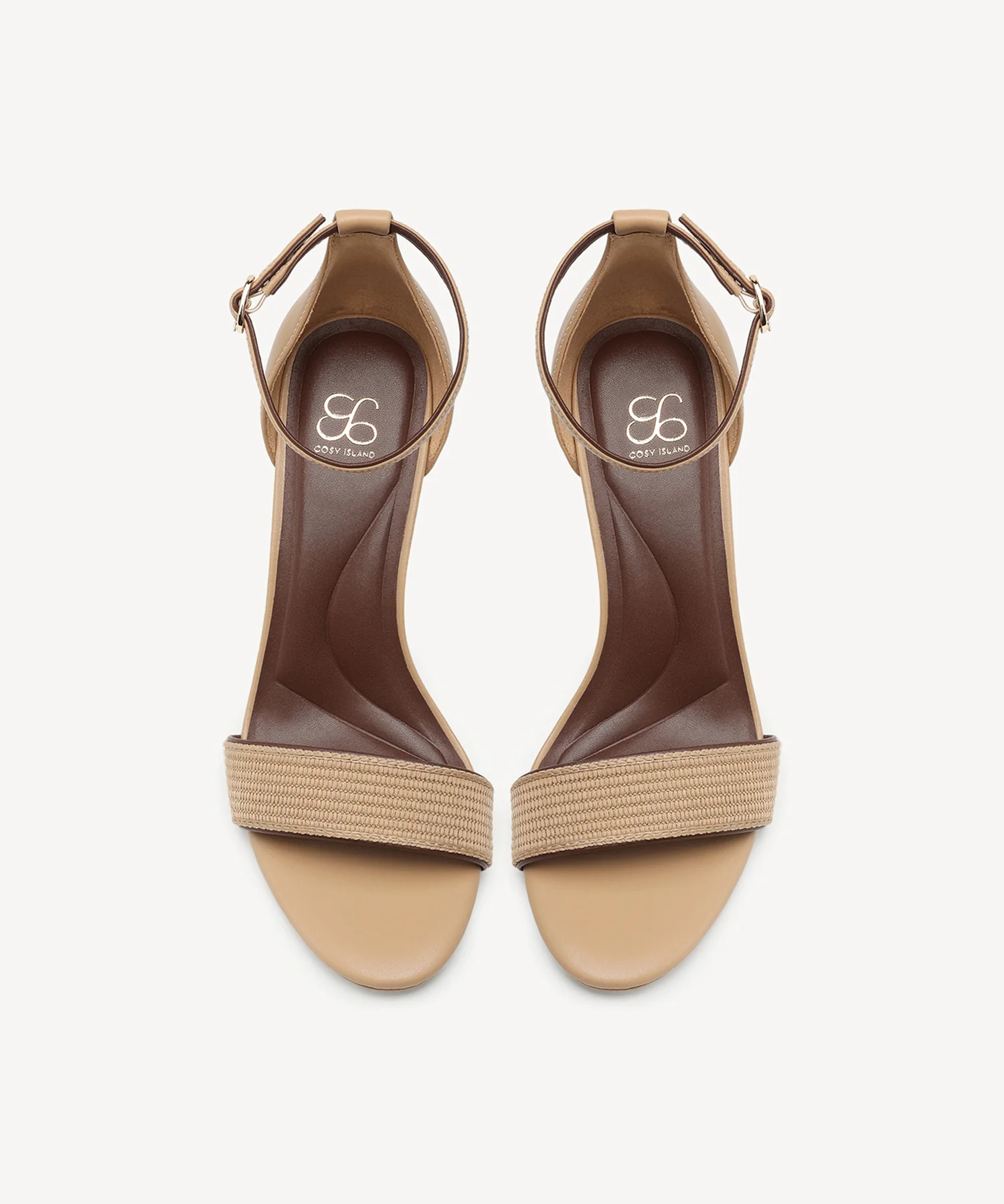 VibeStrap Single-Band Round Toe Heeled Sandal - Image 8
