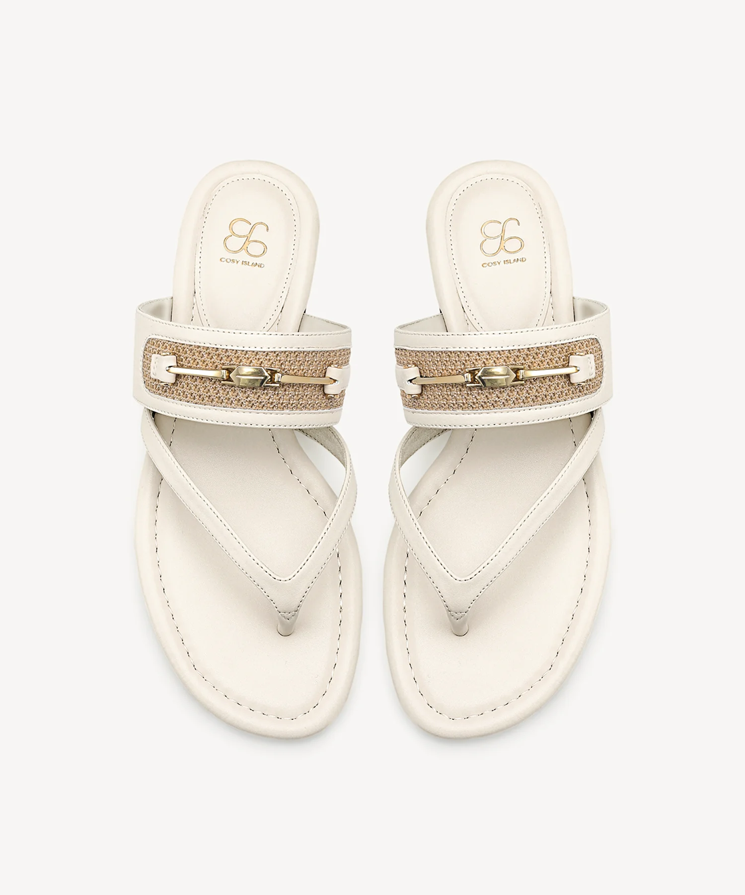 VillaStroll Toe-Post Flat Sandal - Image 14