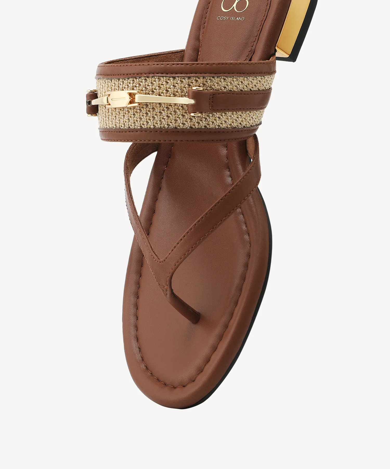 VillaStroll Toe-Post Flat Sandal - Image 4
