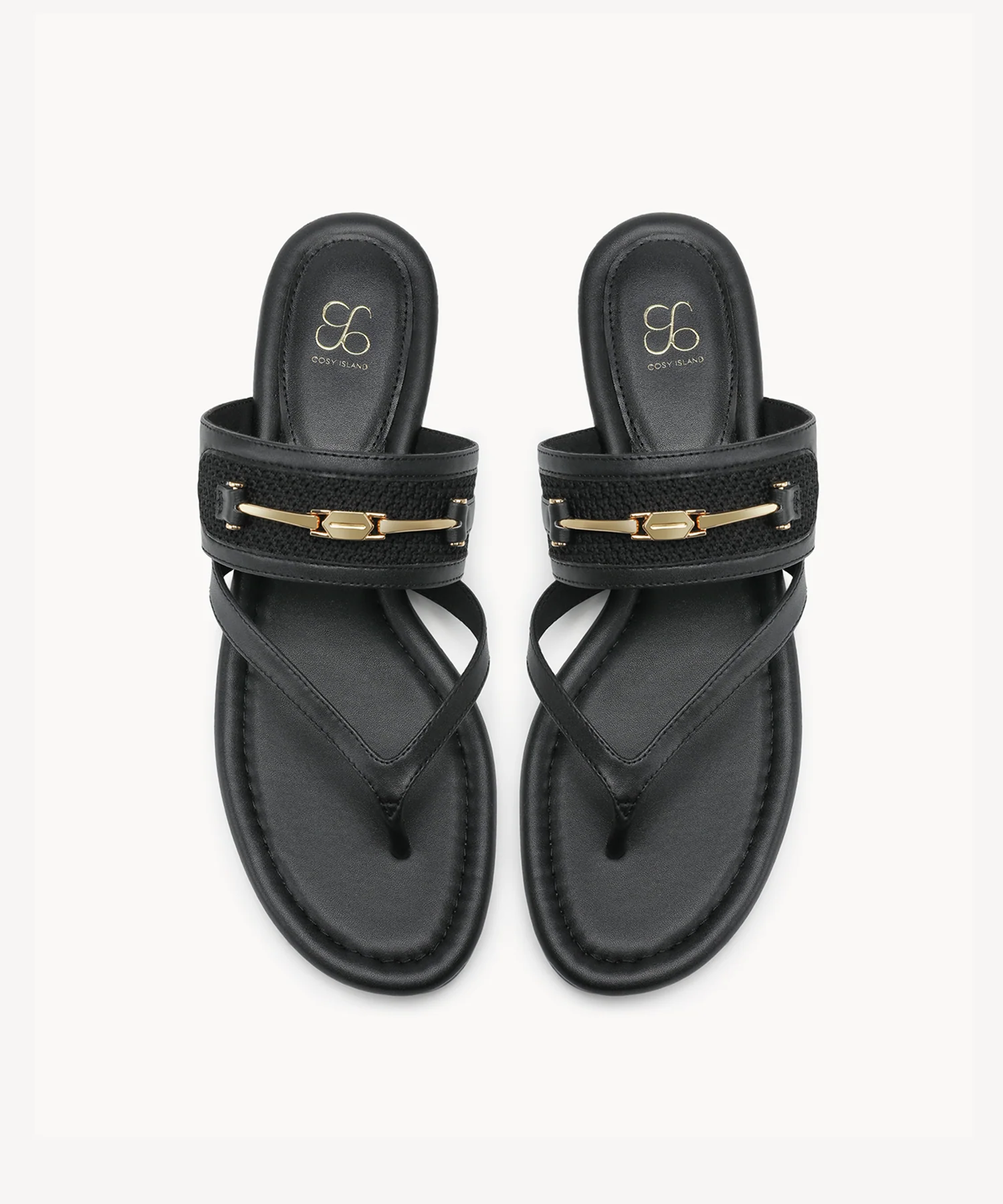 VillaStroll Toe-Post Flat Sandal - Image 8