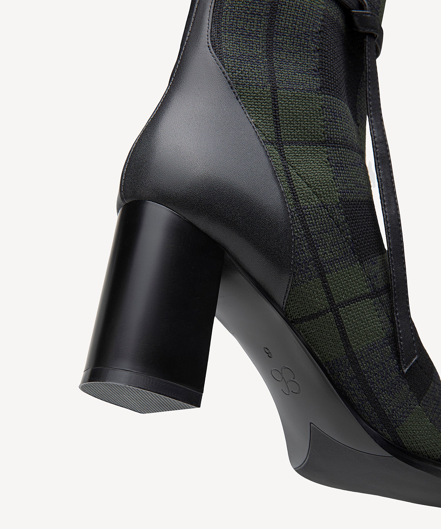 AmberGlow Square Toe Heeled Ankle Boot - Image 21